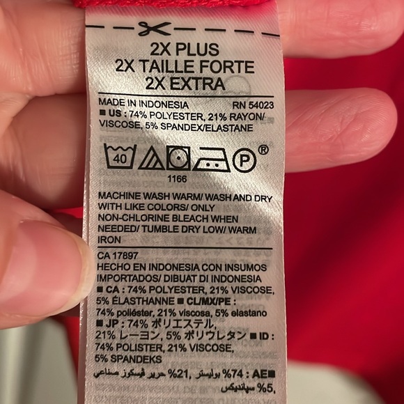 Old Navy Red Dress - Picture 3 of 4